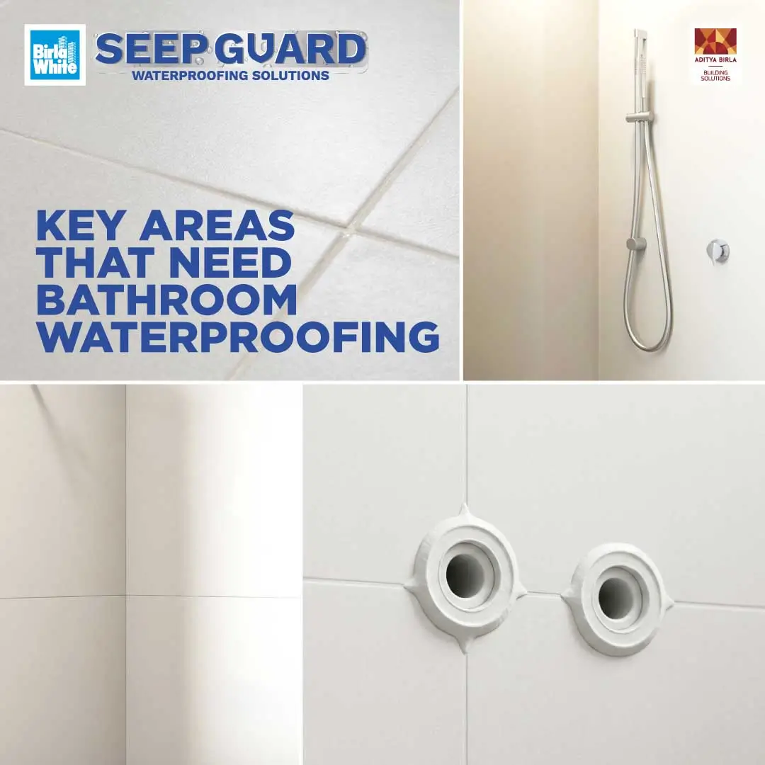 Bathroom waterproofing