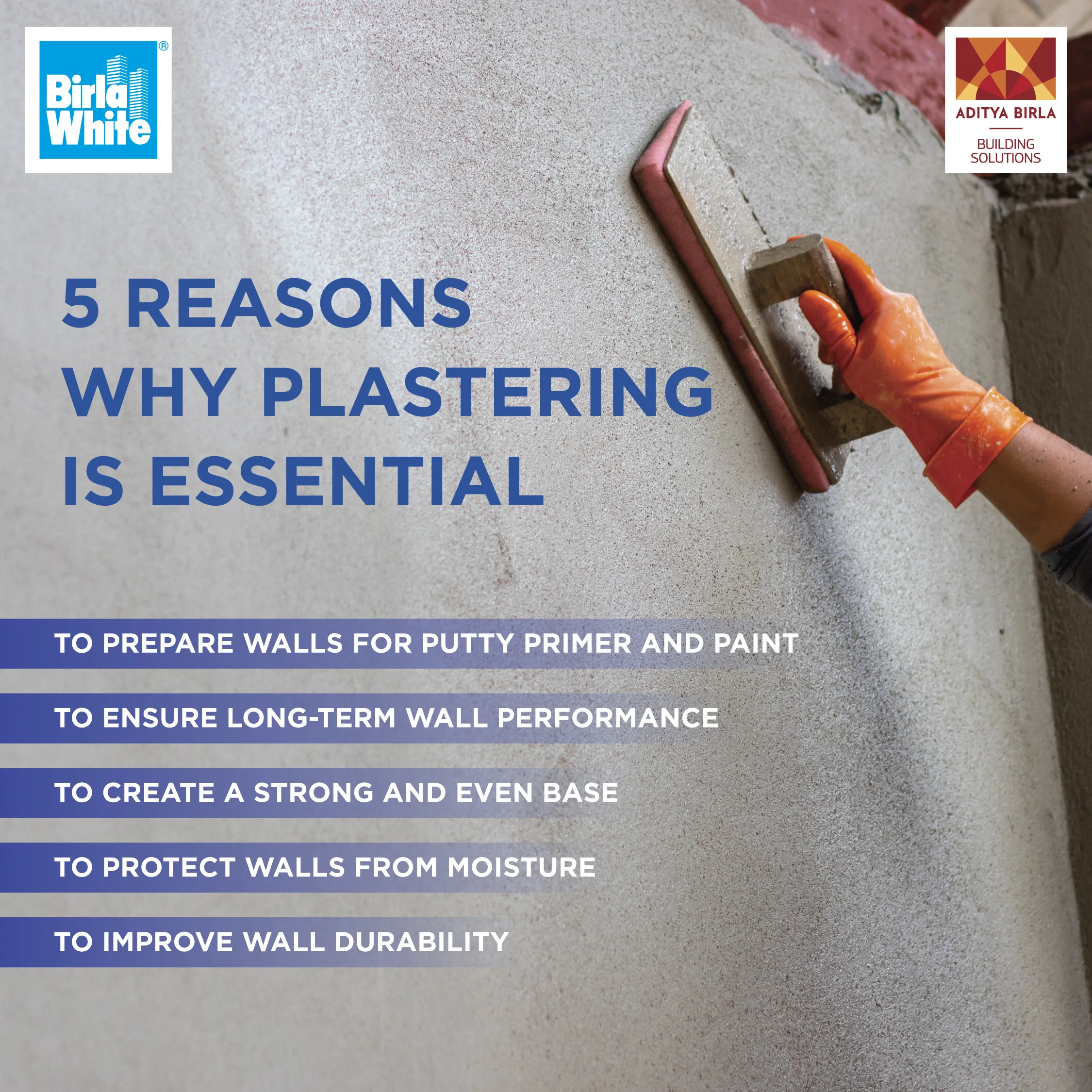 Importance of Wall Plastering - Birla White.webp
