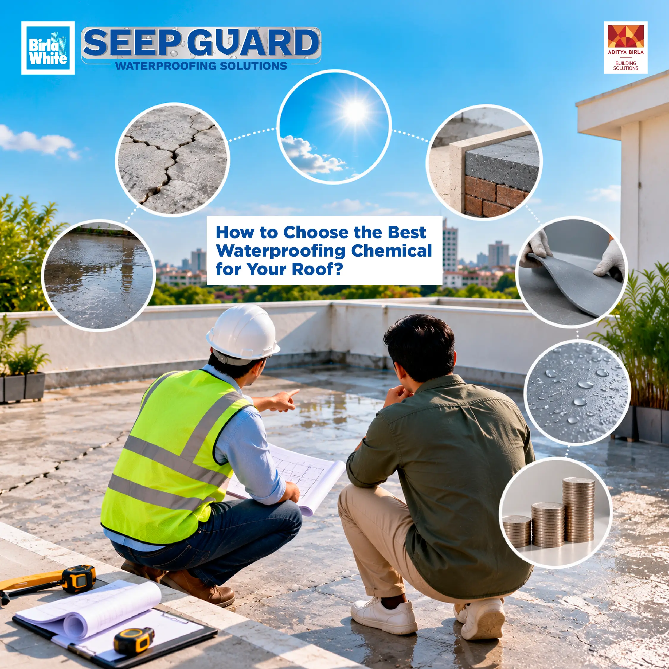 How to choose the best waterproofing chemical for a roof