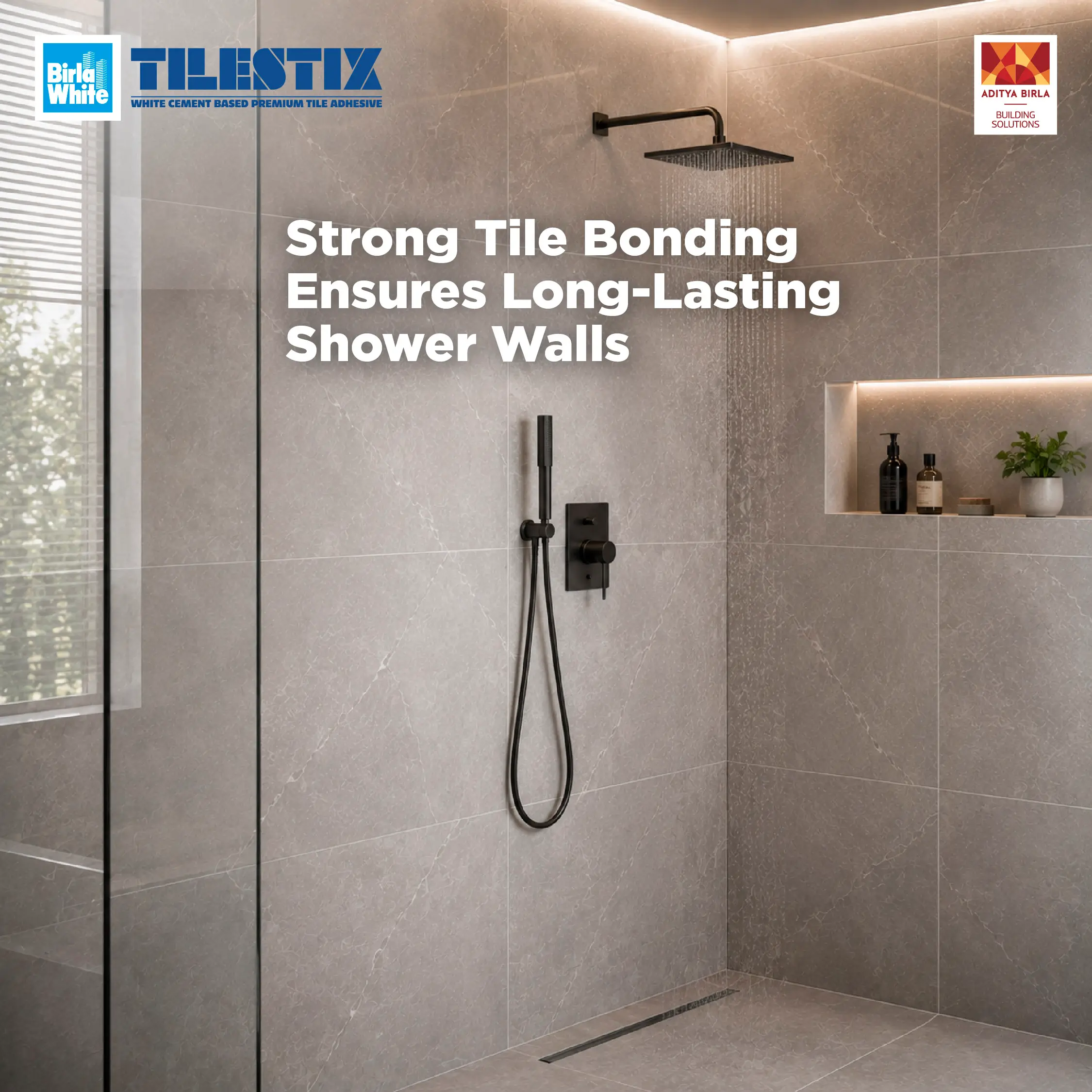 Strong Tile Bonding Ensures Long-Lasting Shower Walls.webp