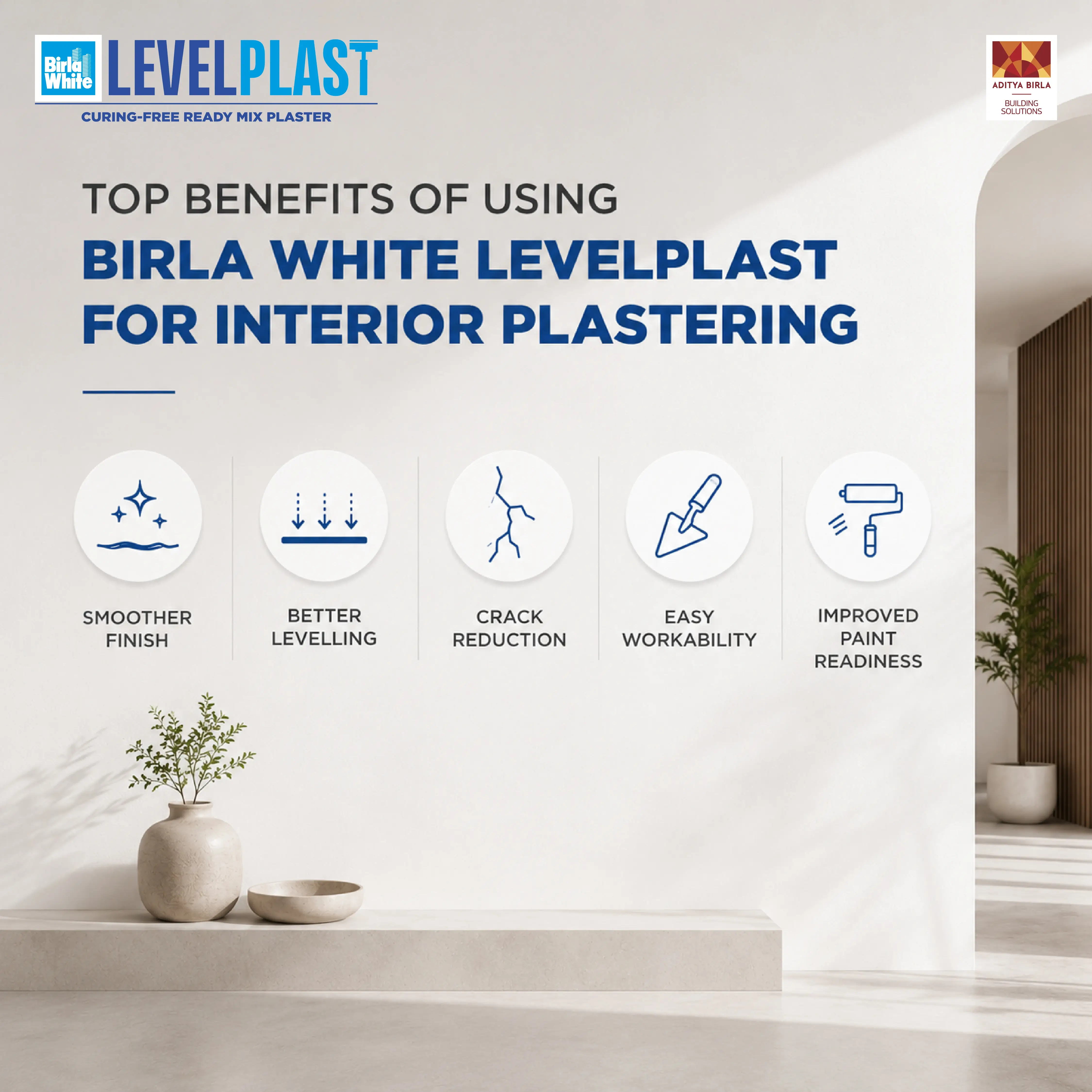 Top Benefits of Using Birla White Levelplast .webp
